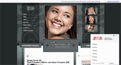Desktop Screenshot of clydehoustondds.com